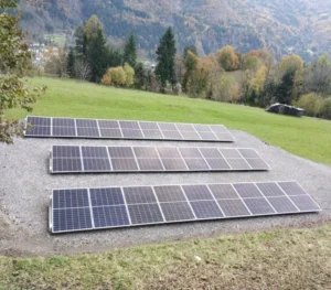 impianto fotovoltaico a terra